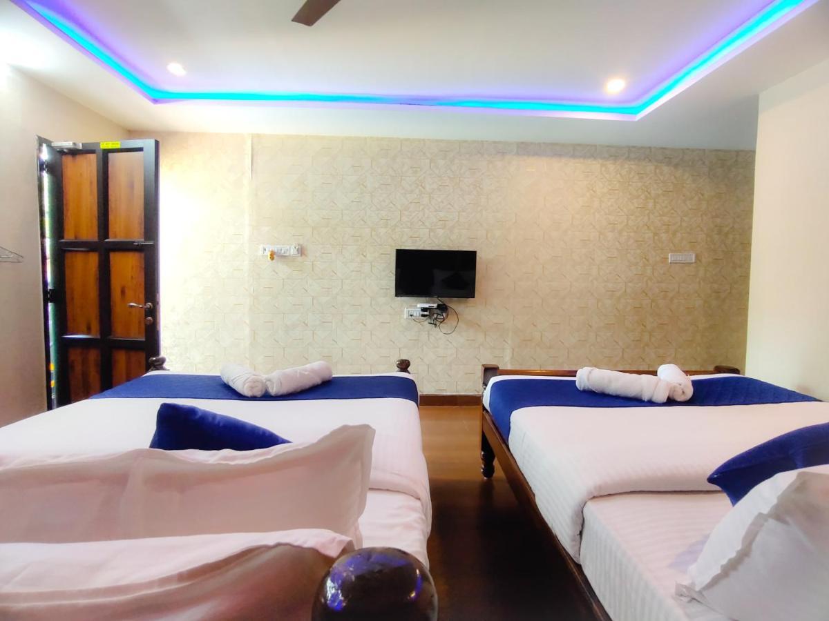 Pv Cottages - Serenity Beach Pondicherry Exteriör bild