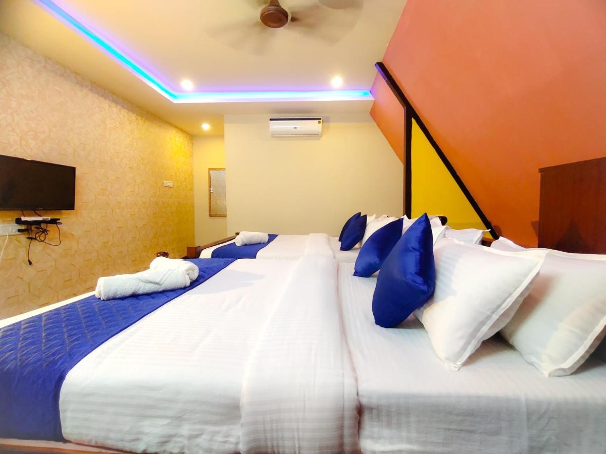 Pv Cottages - Serenity Beach Pondicherry Exteriör bild