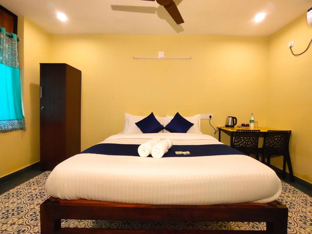 Pv Cottages - Serenity Beach Pondicherry Exteriör bild