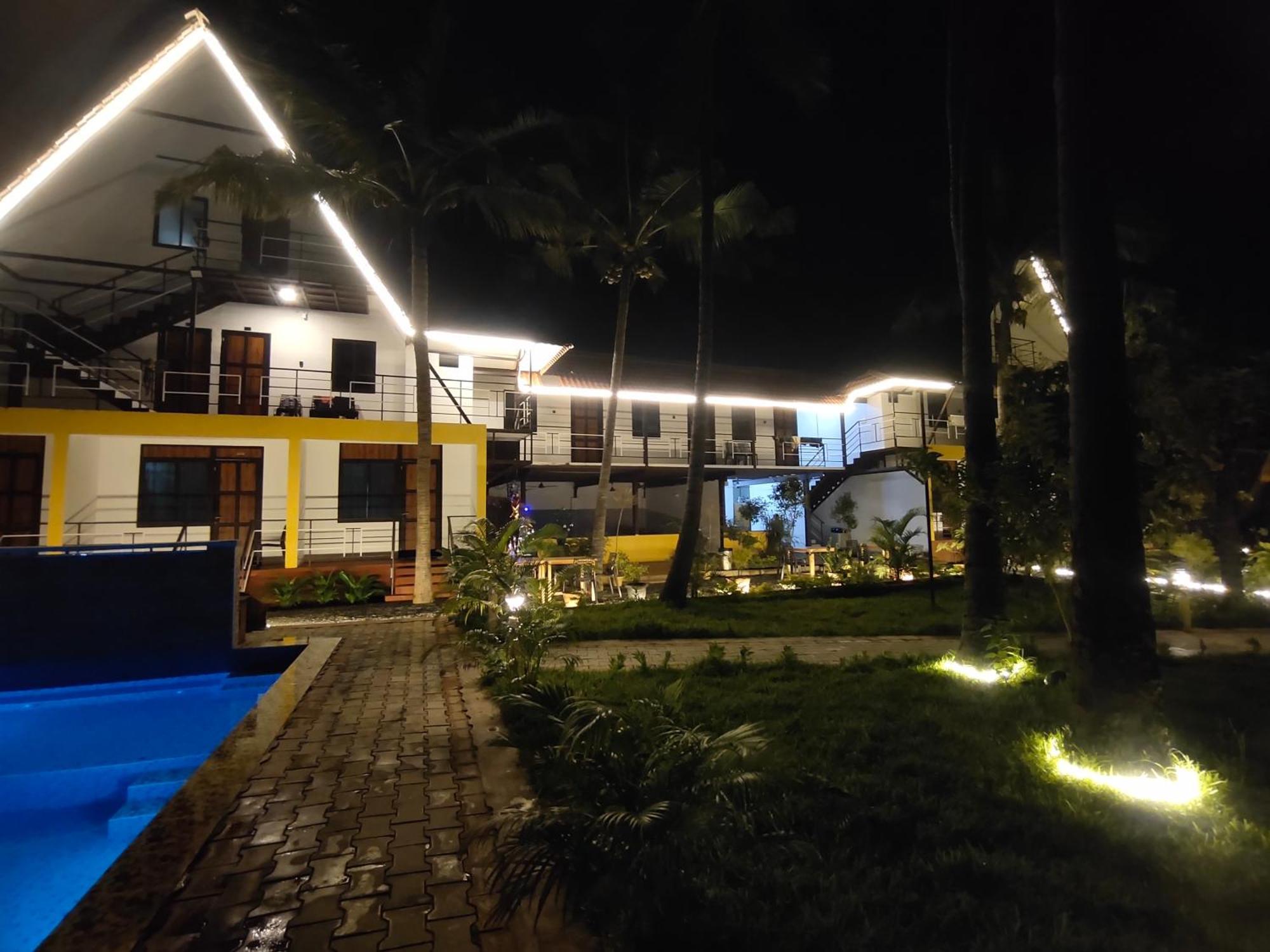 Pv Cottages - Serenity Beach Pondicherry Exteriör bild