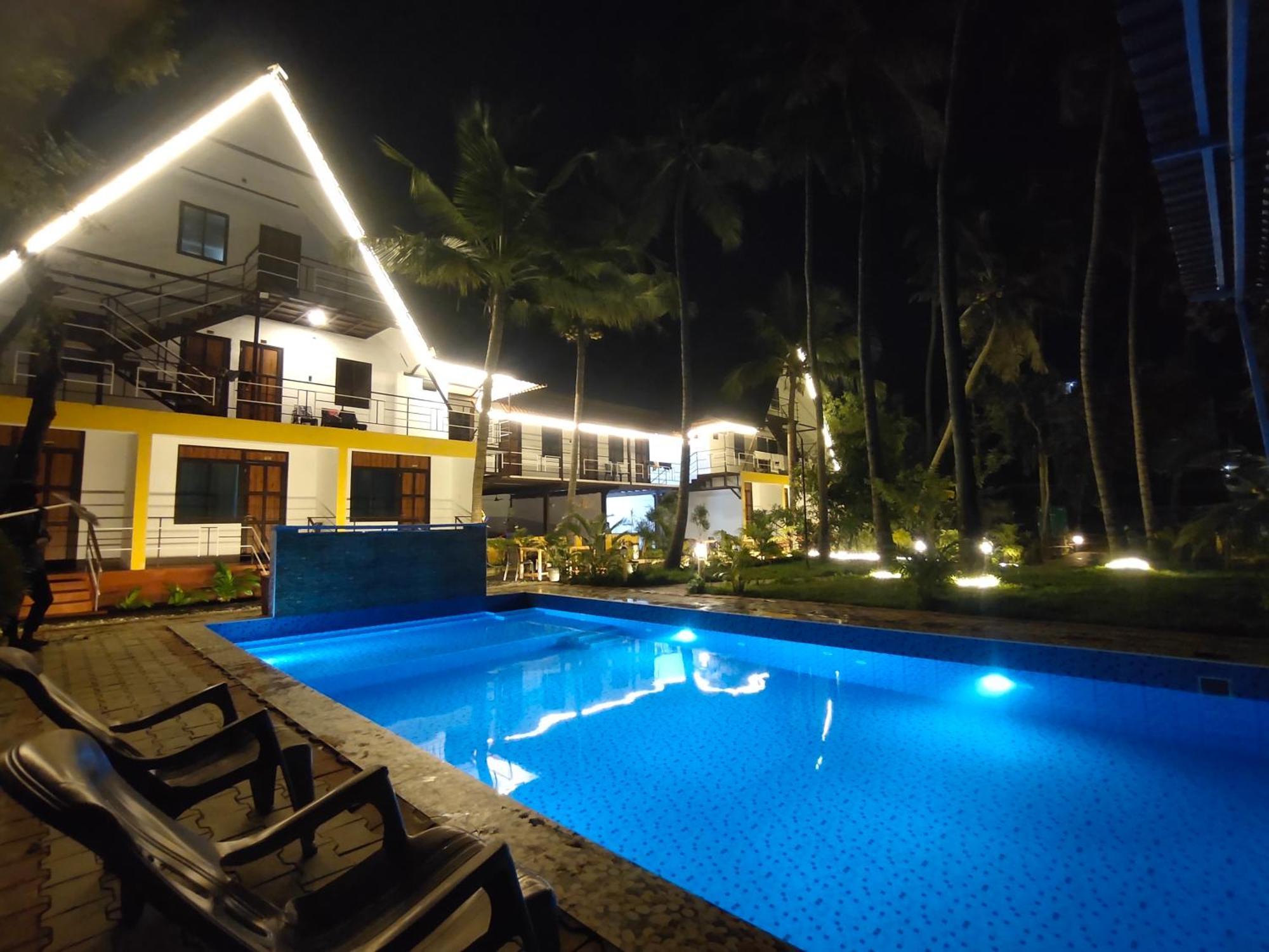 Pv Cottages - Serenity Beach Pondicherry Exteriör bild