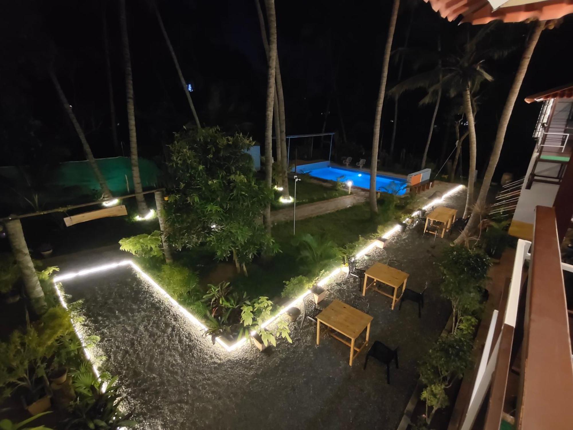 Pv Cottages - Serenity Beach Pondicherry Exteriör bild